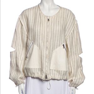 3.1 Phillip Lim linen bomber jacket